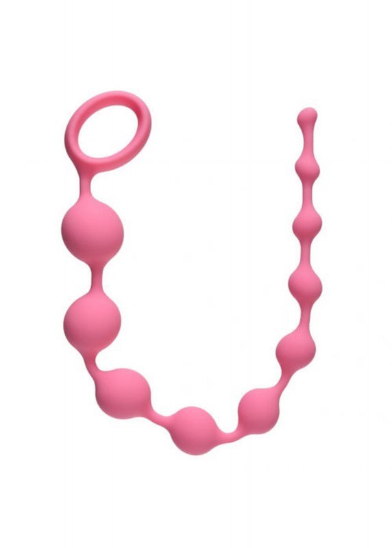 Plug kulki Anal Beads Long Pleasure Chain Pink