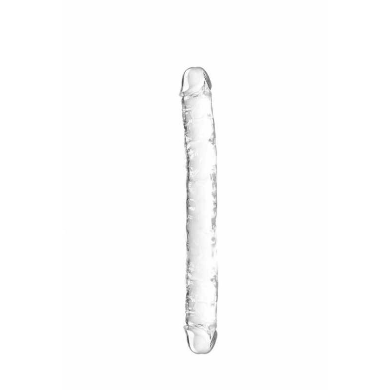 Dildo żelowe dwustronne mieniące się 29,5 cm