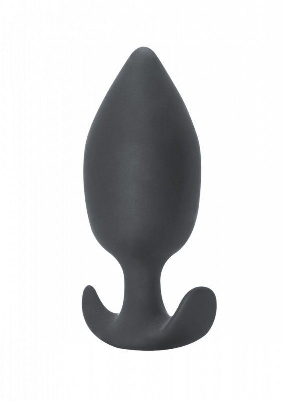 Plug Anal plug with misplaced center of gravity Spice it up Insatiable Dark Grey