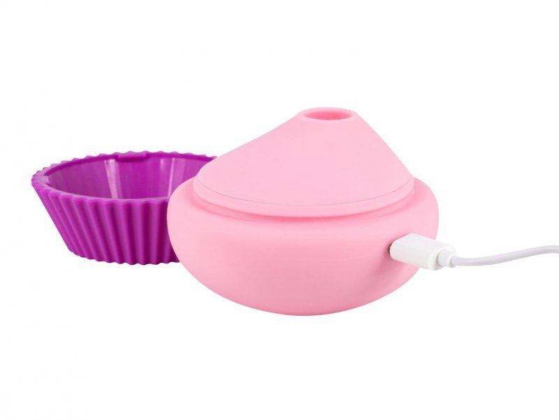 Ssący masażer do łechtaczki muffinka Magic Cupcake