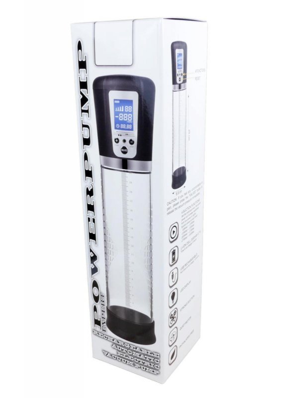 Elektroniczna automatyczna pompka próżniowa do penisa 50-350 mBar