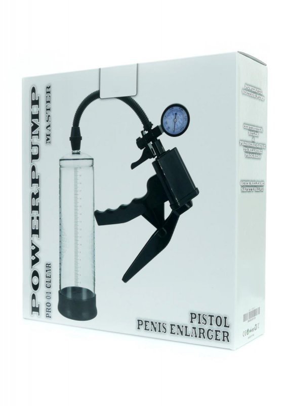 Pompka do penisa z manometrem Powerpump PRO 01