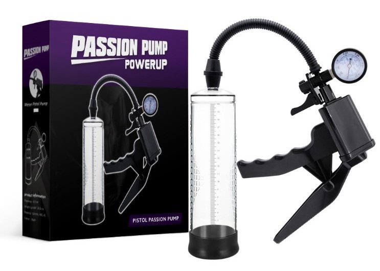 Pompka do penisa z manometrem Powerpump PRO 01