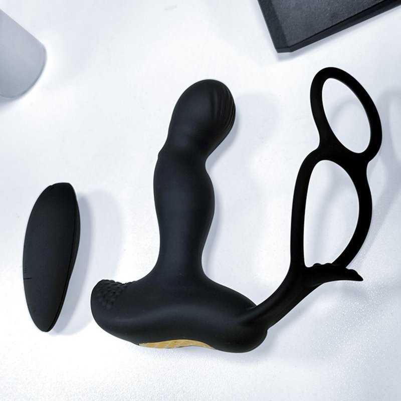 Wibrator silicone massager 7 function and heating function, black