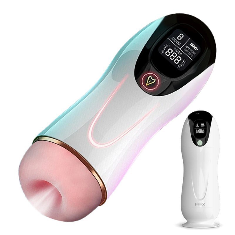 Masturbator vibration 8 vibration modes + interactive function