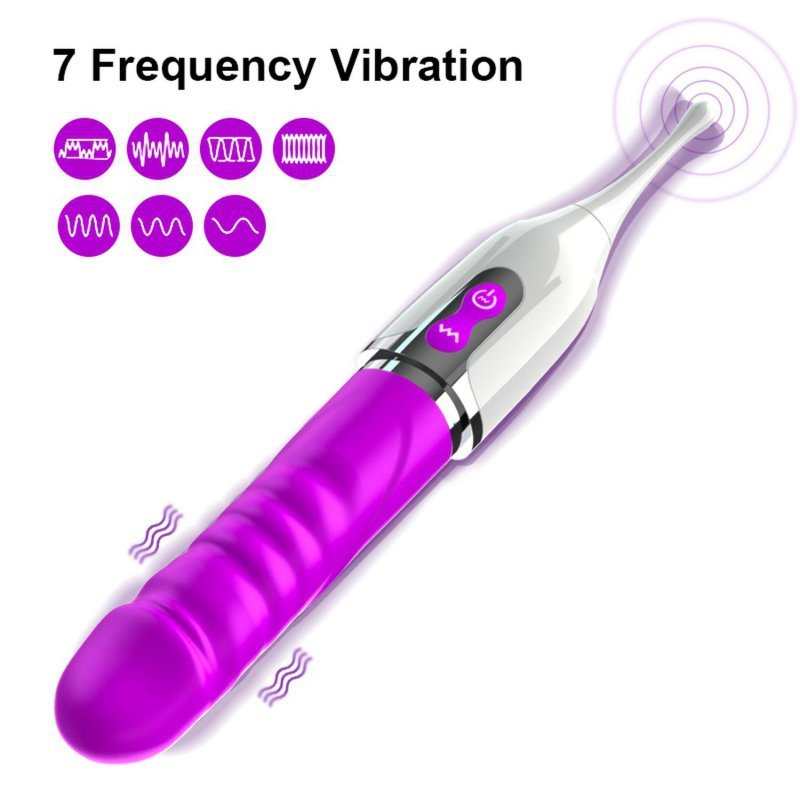 Stymulator wibrator dla kobiet USB 7 funkcji