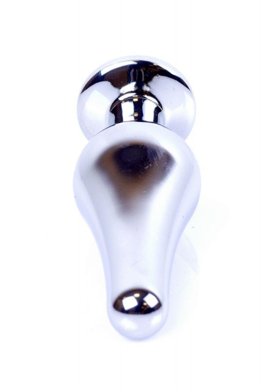 Korek analny z kryształem Jewellery Silver BUTT PLUG- Rose