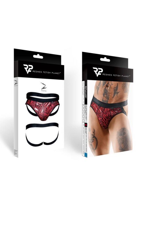 Męskie seksowne majtki jockstraps odkryty tyłek - M
