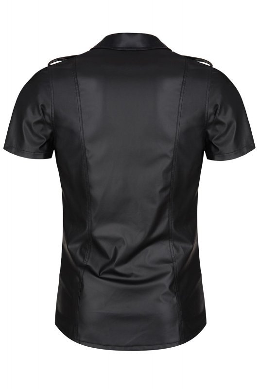 Koszula męska wetlook slim fit  M