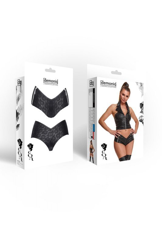 Bielizna - Bralex001 szorty czarne rozmiar M