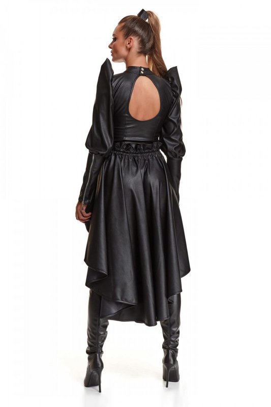 Spódnica z ekoskóry baskinka BARBARA 2XL/3XL