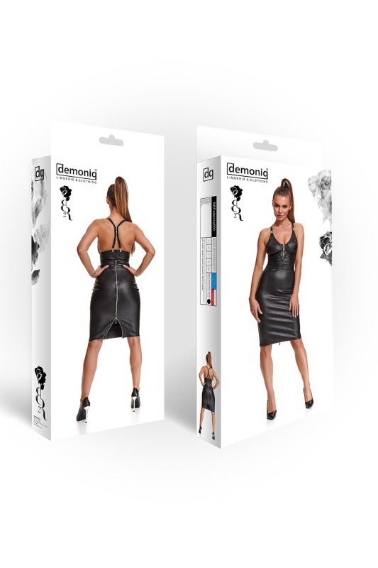 Bielizna - Brfederica001 spódnica czarna rozmiar XXL