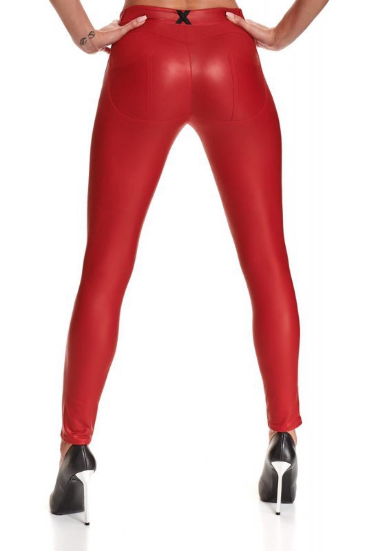 Bielizna - Brlidia001 legginsy czerwone rozmiar L