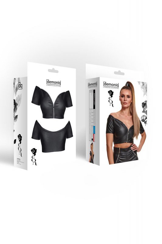 Bielizna - Brmarina001 top czarny rozmiar M