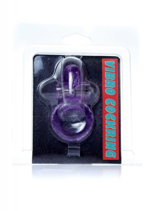 Pierścień rabbit vibro cockring purple