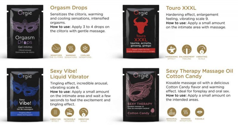 Orgie the play set 4x2ml