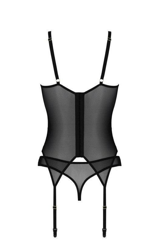 Bielizna Denerys corset black XXL/XXXL
