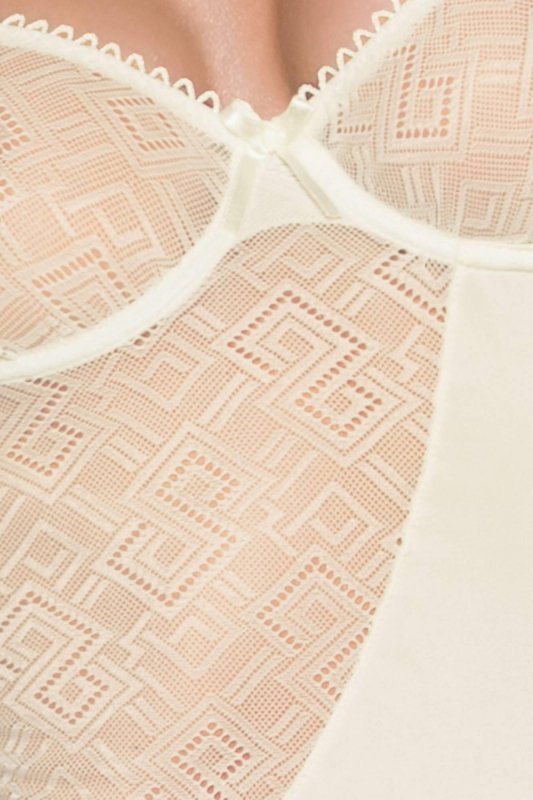 Bielizna Creda chemise cream L/XL - Casmir
