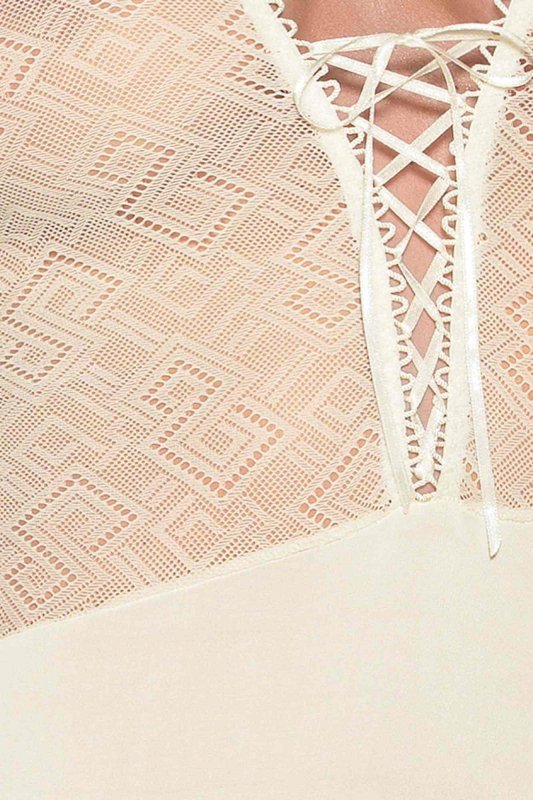 Bielizna Creda corset cream L/XL - Casmir