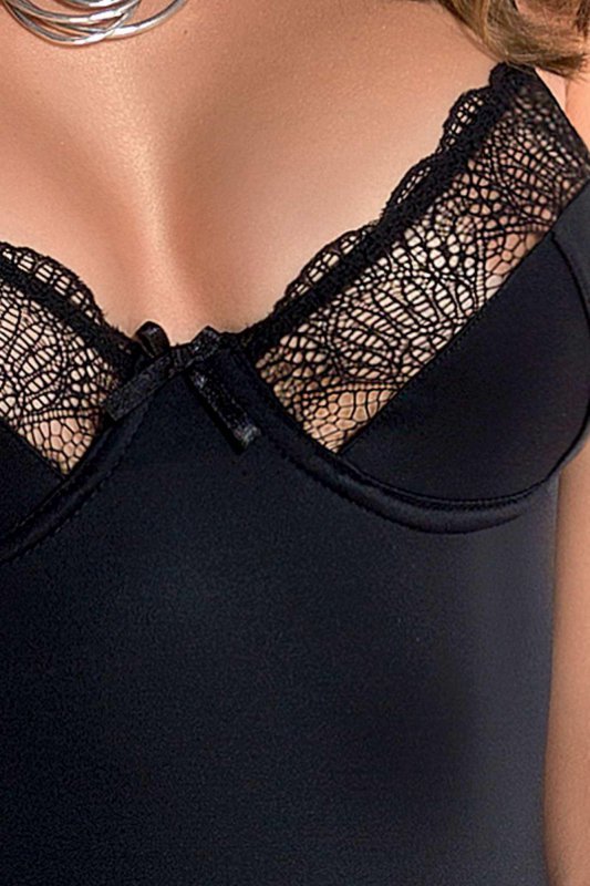Bielizna Alina corset black XXL/XXXL - Casmir