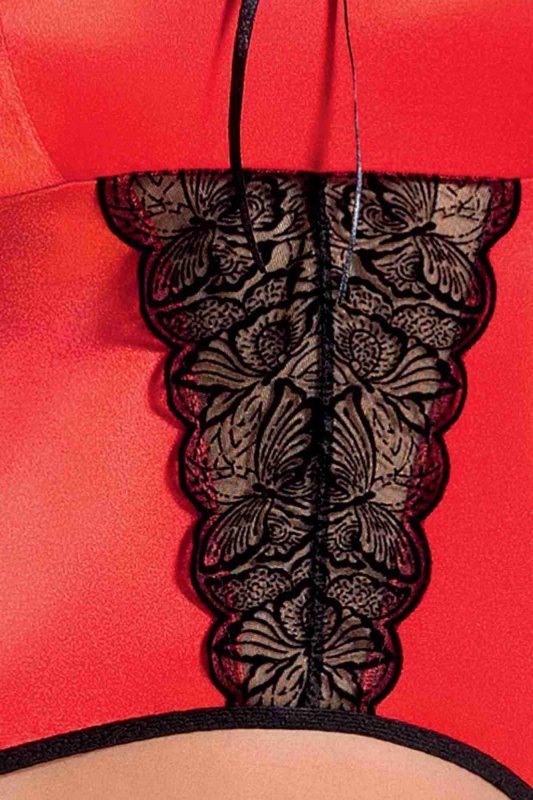 Bielizna Lauren corset red S/M - Casmir