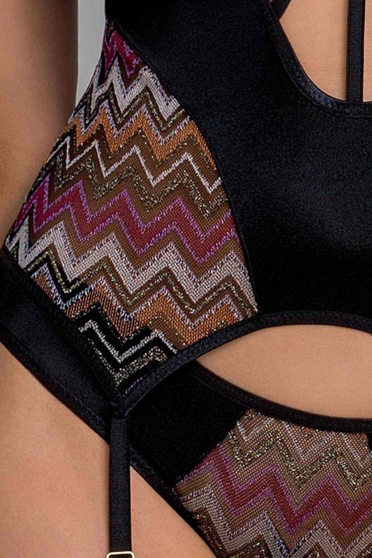 Lagerta corset black S/M