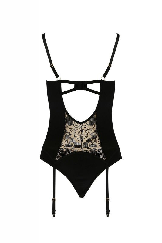 Bielizna Victoria corset black S/M - Casmir