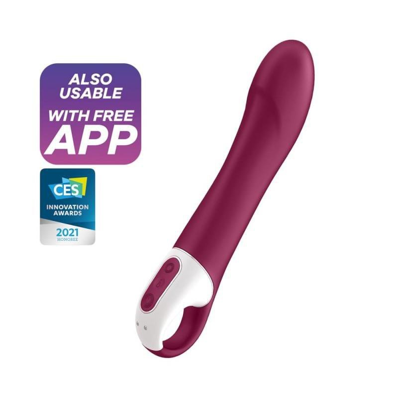 Wibrator damski Satisfyer Big Heat - aplikacja