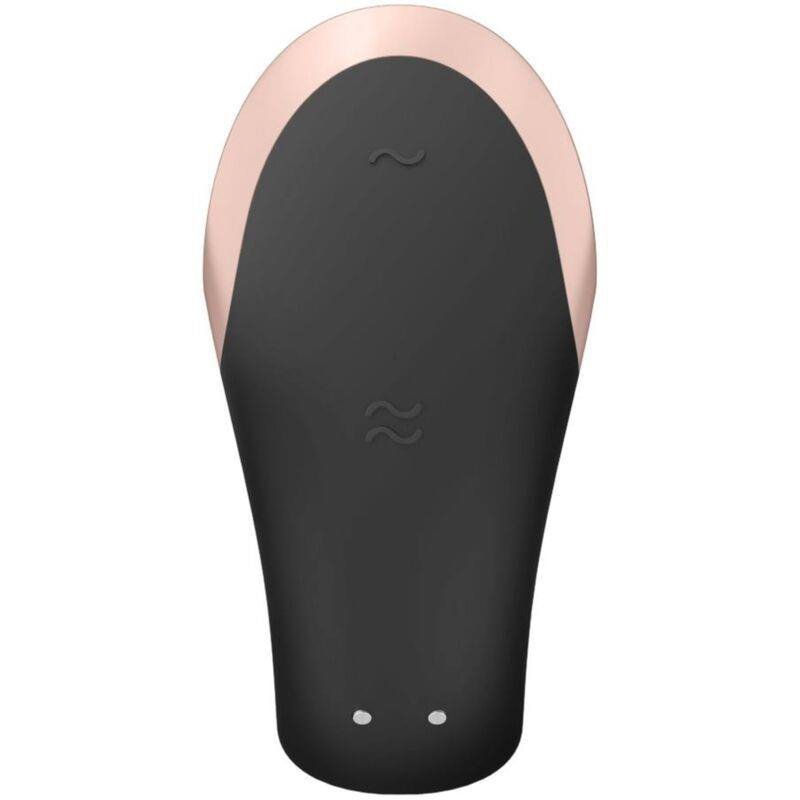 Satisfyer Double Love z pilotem dla par czarny
