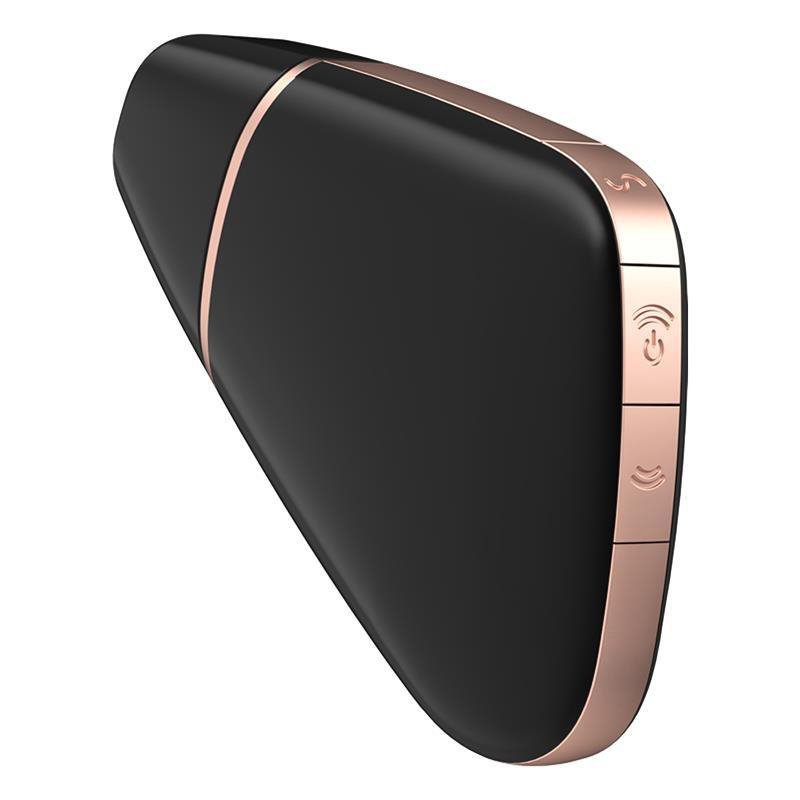 Satisfyer Wibrator - Love Triangle air pulse stimulator + vibration black
