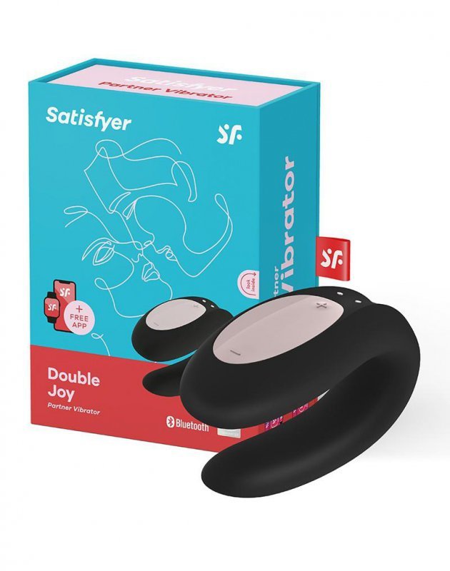 Wibrator dla dwojga Satisfyer  Double Joy Partner Vibrator 