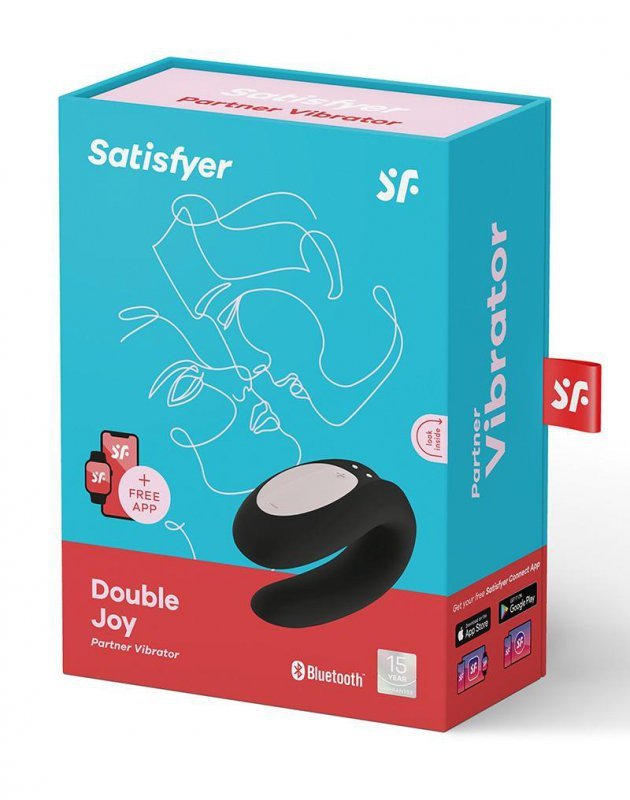 Wibrator dla dwojga Satisfyer  Double Joy Partner Vibrator 