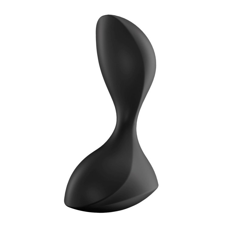 Wibrator analny sterowany aplikcają Satisfyer Sweet Seal czarny