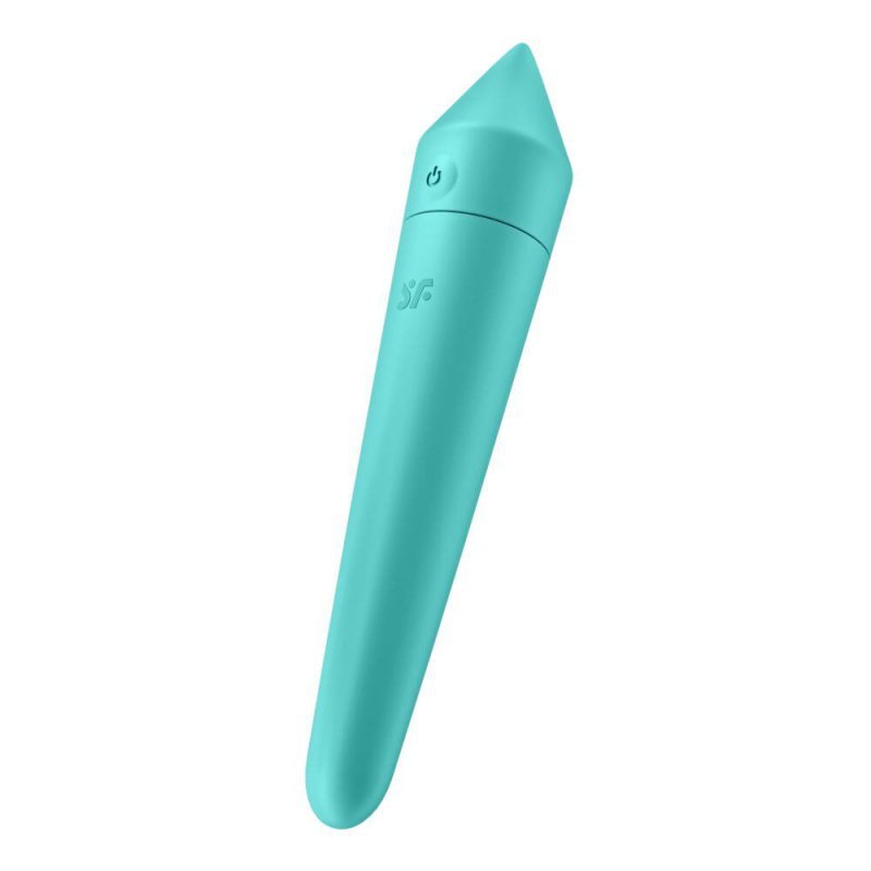 Wibrator pociskowy SatisfyerUltra Power Bullet 8 turkusowy