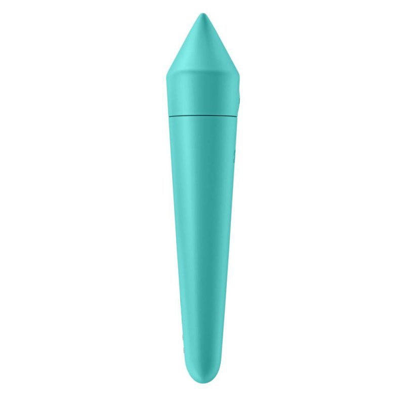 Wibrator pociskowy SatisfyerUltra Power Bullet 8 turkusowy