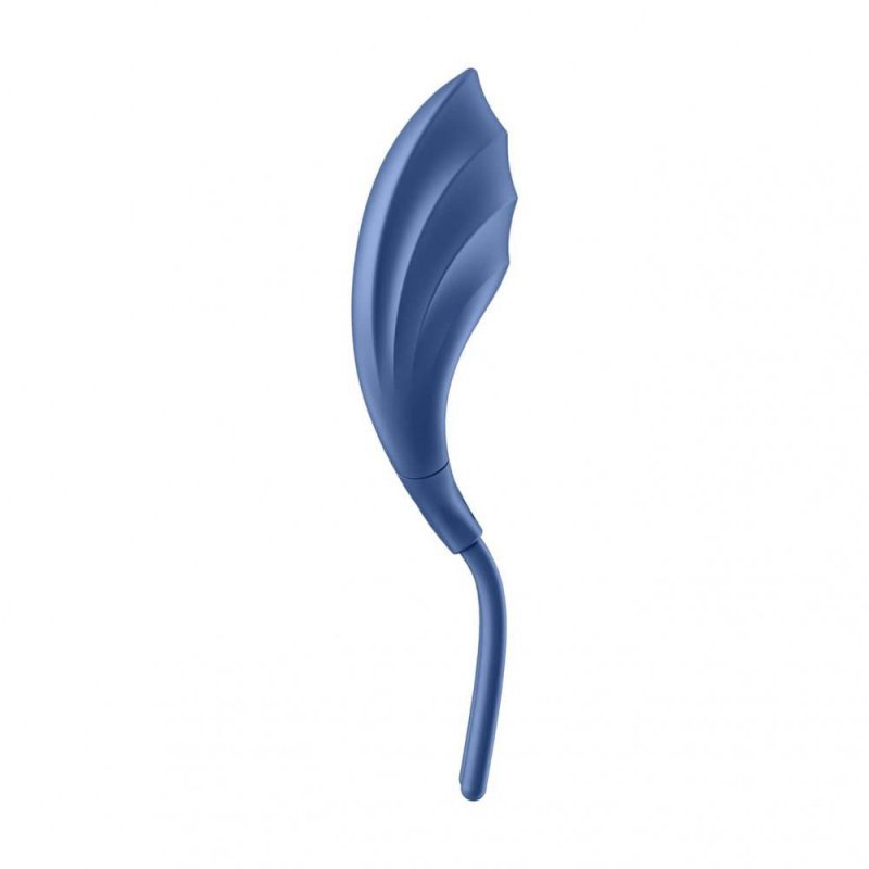 Pierścień erekcyjny z wibracją masażer Satisfyer Swordsman niebieski
