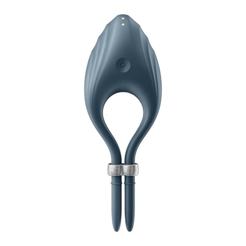 Pierścień na penisa Satisfyer Duelist Ring Vibrator (Dark blue)