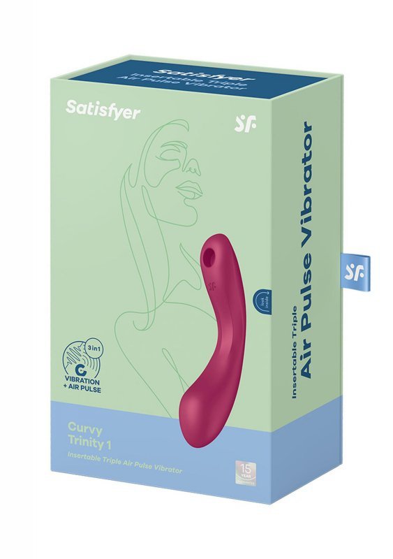 Masażer Satisfyer Curvy Trinity 1 