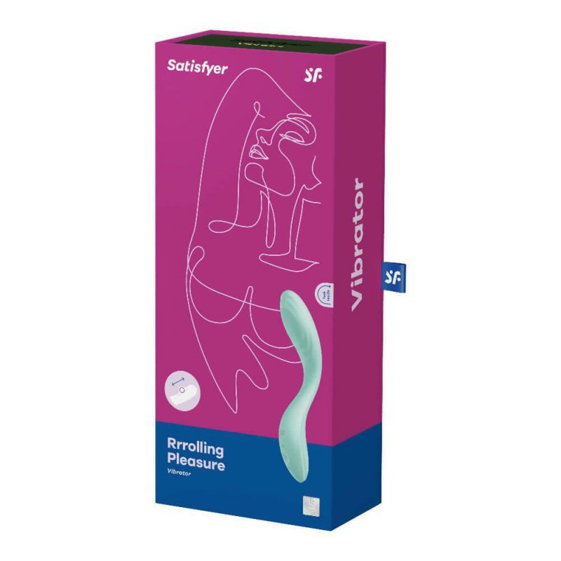 Satisfyer wibrator Rrrolling Pleasure (mint)
