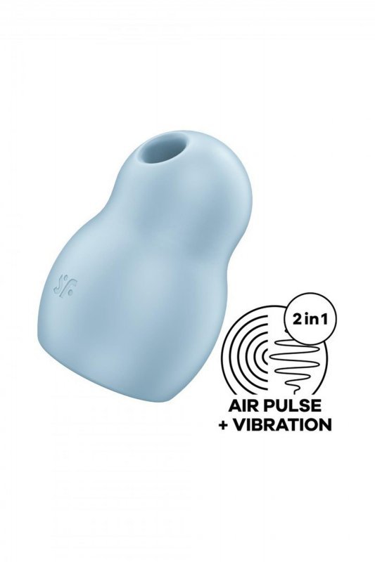Masażer ssący powietrzny Satisfyer Pro To Go 1 niebieski