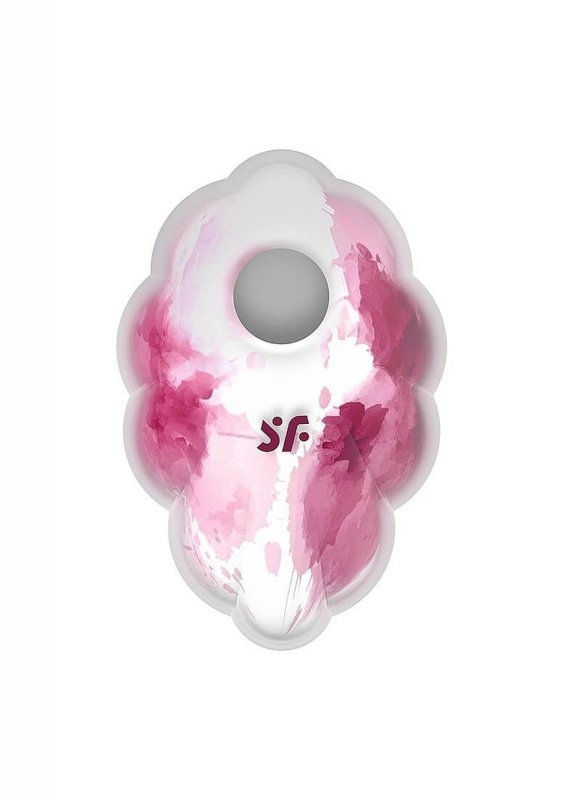 Masażer Satisfyer Cloud Dancer red print