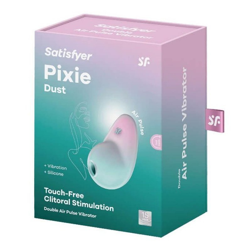 Masażer Satisfyer Pixie Dust mint/pink