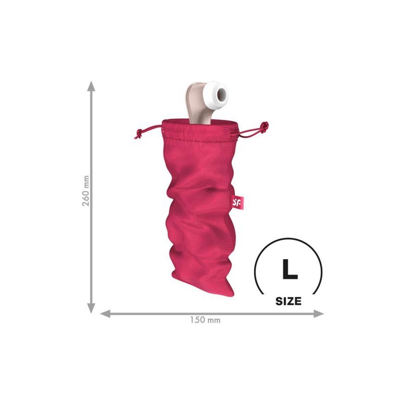 Torba na masażer powietrzny Satisfyer Treasure Bag L Pink