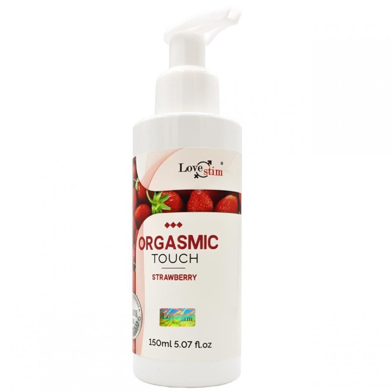 Żel do masażu i stymulacji truskawkowy 150 ml