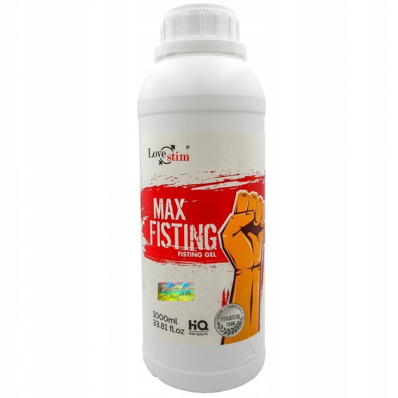 Żel rozluźniający lubrykant do fistingu 1000 ml