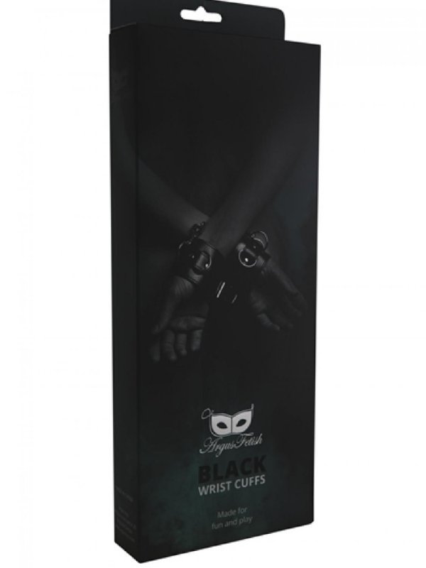 Sex kajdanki black wrist cuffs