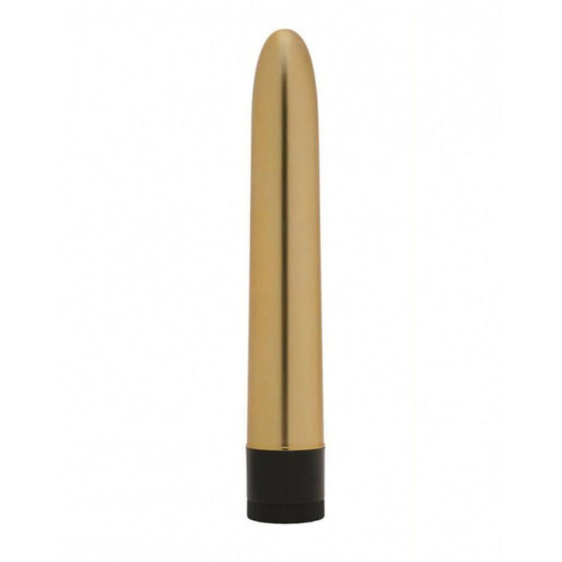 Gładki chromowany wibrator Dorcel Golden Boy