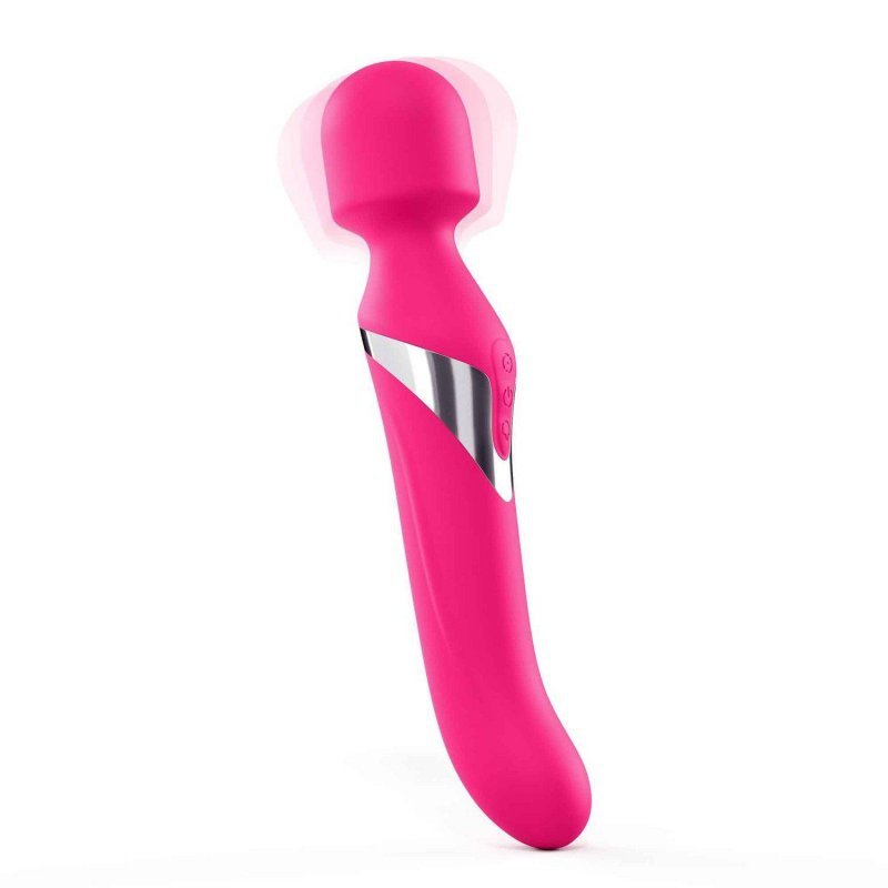 Podwójny 2w1 masażer wand + wibrator Dorcel  Dual Orgasms