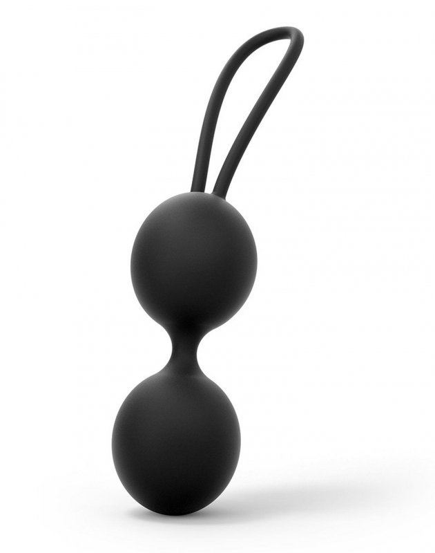 Podwójne kulki gejszy Dorcel Dual Balls Noir