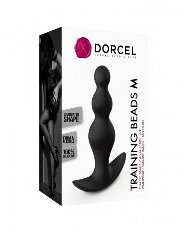 Korek analny treningowy Dorcel Training Beads M